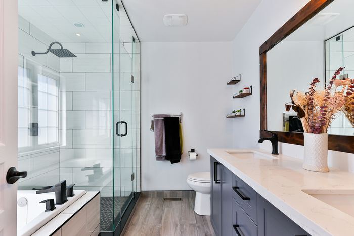 Salle de bain rénovée